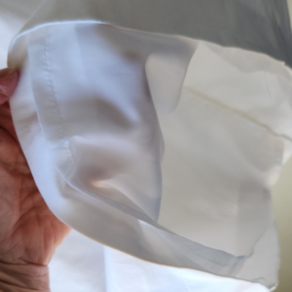 Luciano Dante Nautical Style Cotton Blend Skirt sz 8 white - Picture 7 of 12